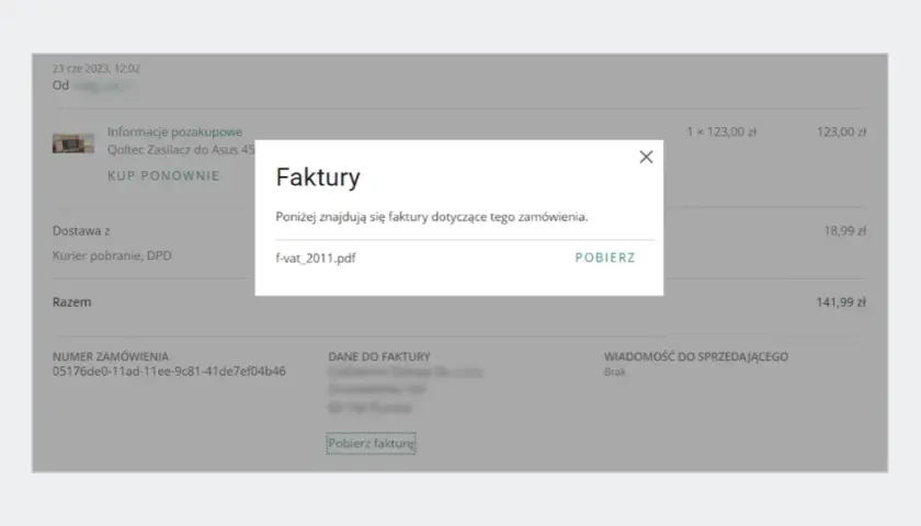 Jak pobrać fakturę z Allegro? Wszystkie ścieżki (firma i prywatnie)